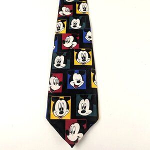 Vintage 90s Balancine Mickey Mouse Men's Tie